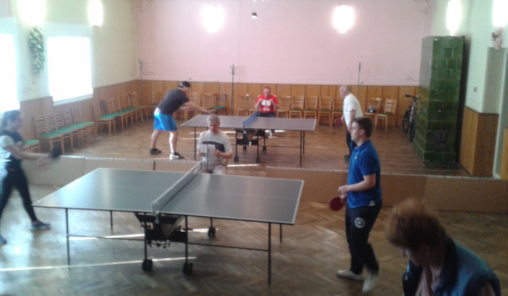 1. fotografia fotogalérie Stolný tenis-turnaj o putovný pohár starostu obce