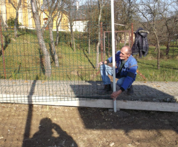 ZŠ - Výstavba nového oplotenia